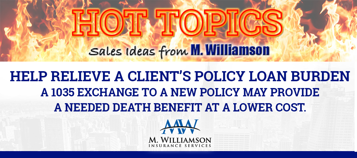 M. Williamson 1035 exchange M. Williamson 1035 exchange