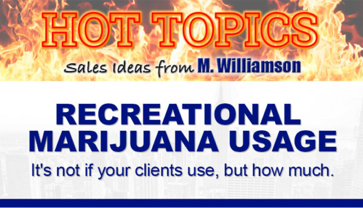 underwriting recreational marijuana