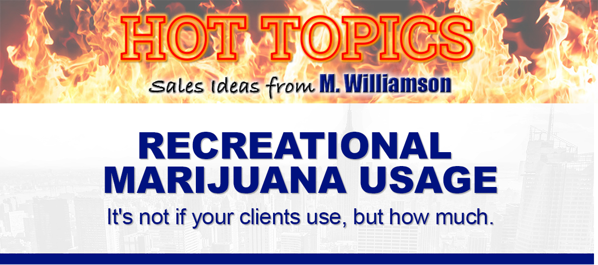 underwriting recreational marijuana